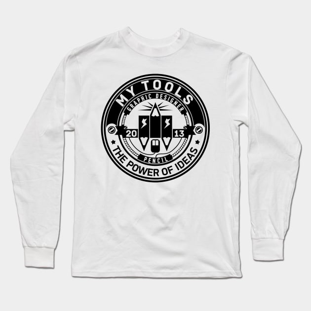 Designer Graphic Long Sleeve T-Shirt by artraf63